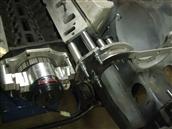 More shots of the blower bracket fab